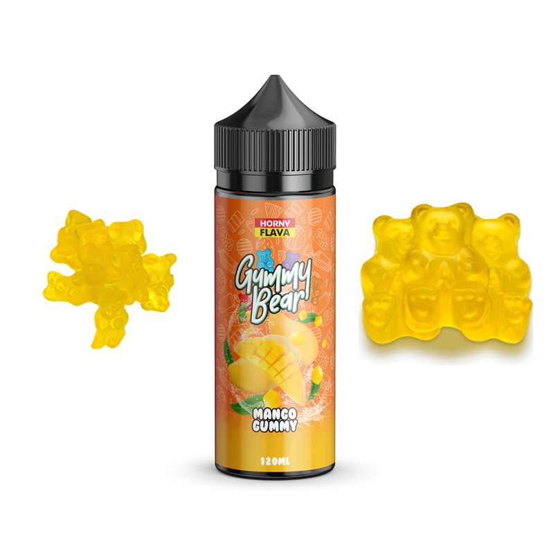 جویس هورنی پاستیل انبه 120 میل | HORNY MANGO GUMMY JUICE